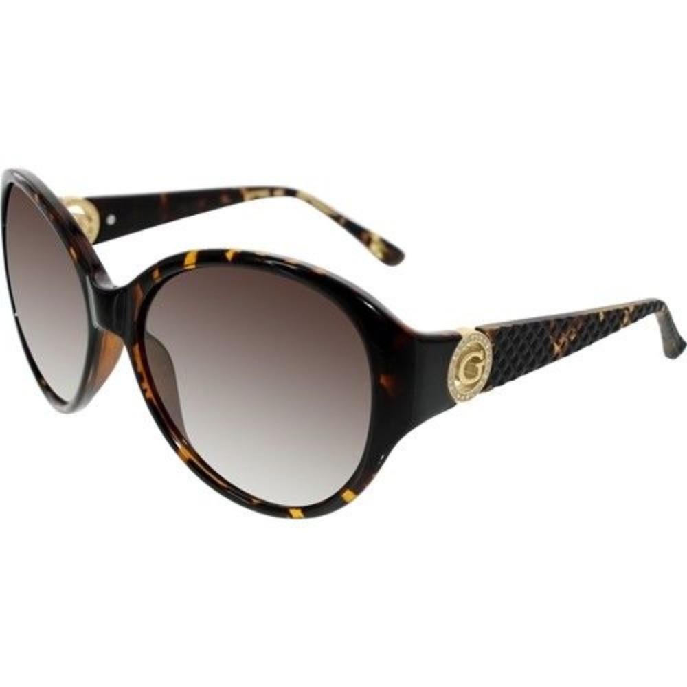 Guess Gradient Tortoiseshell Butterfly Sunglasses